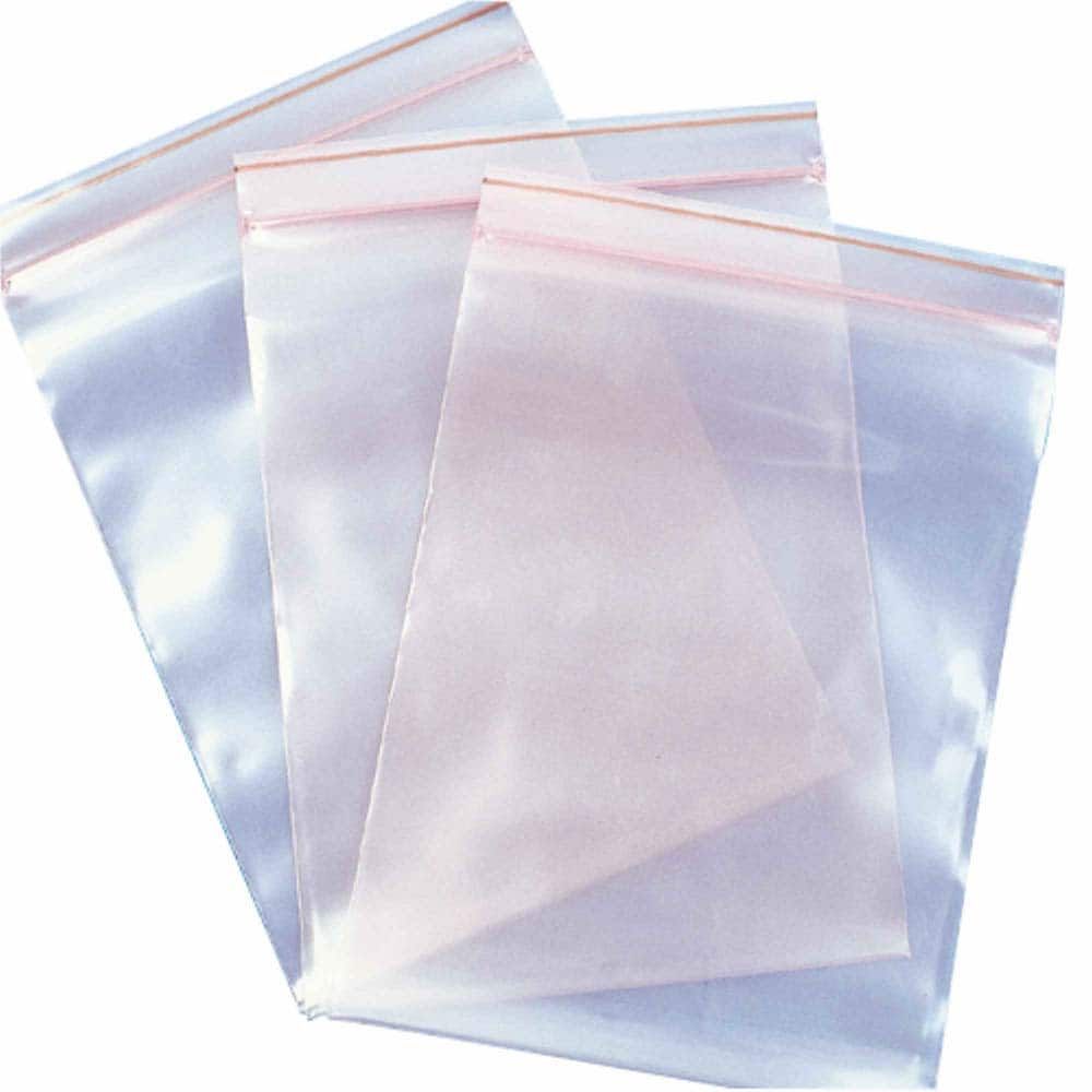 MSC INDUSTRIAL Pack of (1,000) 12 Long x 9 Wide, 4 mil Thick, Self Seal Antistatic Poly Bags