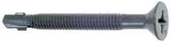 ITW BUILDEX #12, Flat Head, Phillips Drive, 21/4 OAL, #4 Point, Self Drilling Screw
