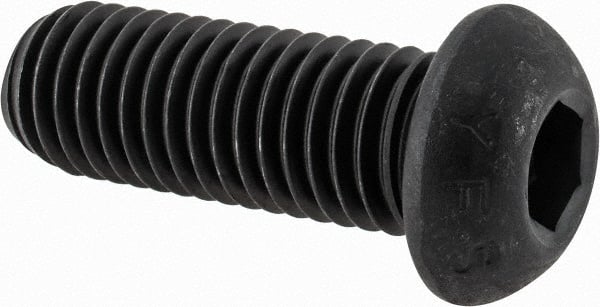 MSC INDUSTRIAL 5/811 UNC Hex Socket Button Cap Screw