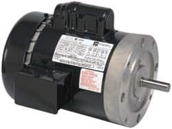 US MOTORS 1.5 hp, TEFC Enclosure, No Thermal Protection, 1,725 RPM, 115/208230 Volt, 60 Hz, Single Phase Capacitor StartCap Run Motor