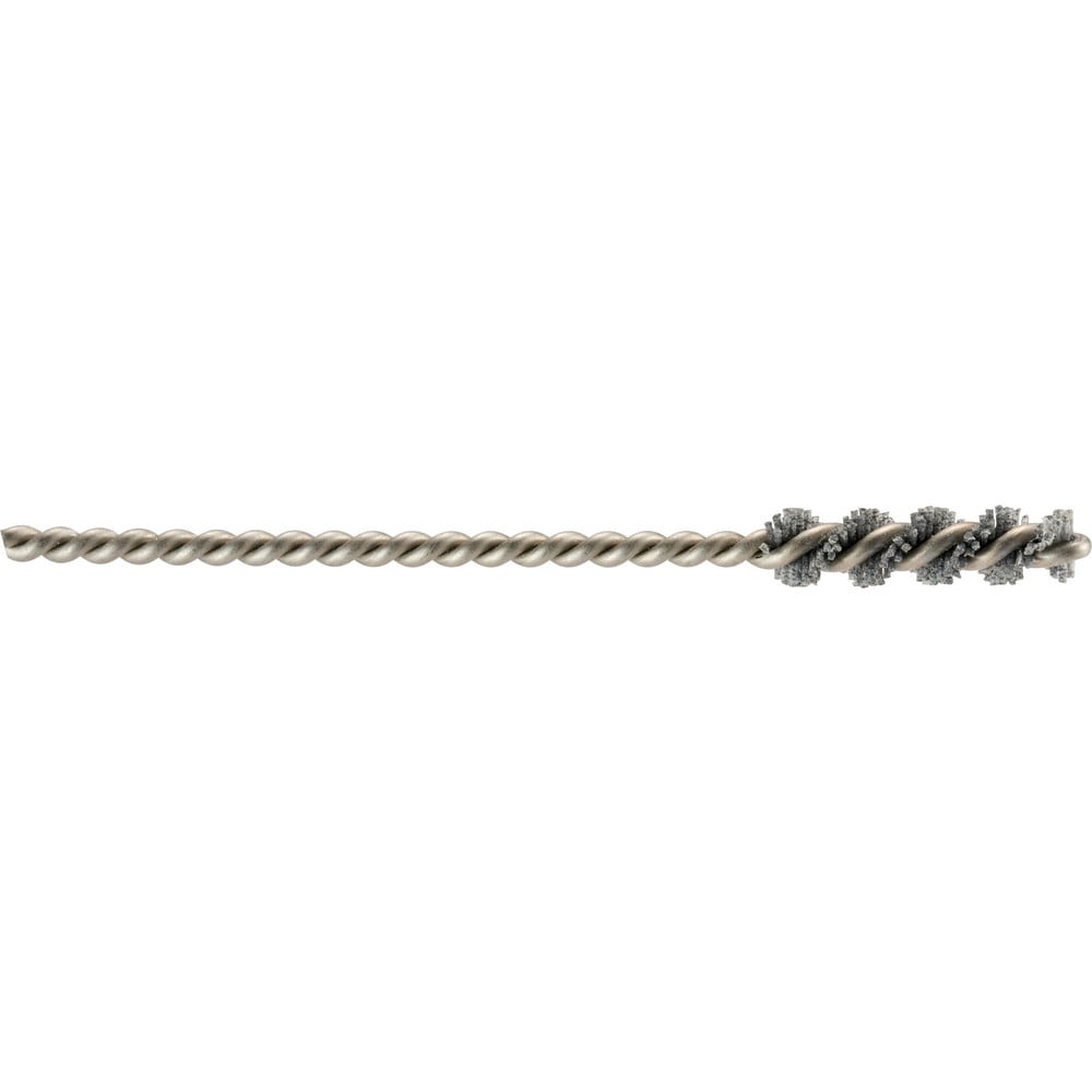 TANIS Tube Brushes; Brush Diameter (Decimal Inch): 1/4 ; Brush Type: Helical ; Fill Material: Nylon ; Brush Length (Inch): 1 ; Shank Diameter (Inch): 1/8 ; Overall Length (Inch): 31/2