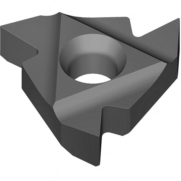VARGUS Threading Inserts; Insert Style: 3IR ; Insert Size: 0.375 ; Thread Type: Internal ; Cutting Direction: Right Hand ; Thread Standard: UN ; Material Grade: Micrograin