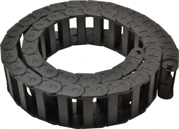 IGUS 6 Ft. Long, Igumid G, Fixed Open Cable and Hose Carrier