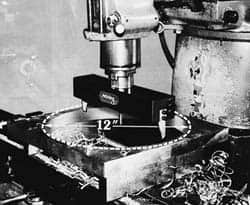 HOLEX 3 to 12 Cutting Diam, Bright Finish, Carbide Tipped, Circle Cutter Blade