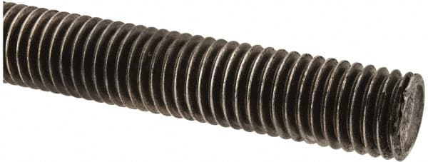 MSC 9/1612 x 3 Low Carbon Steel Threaded Rod