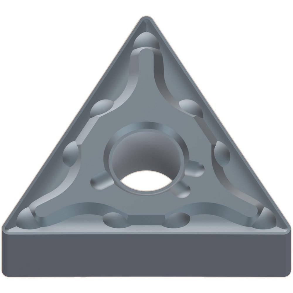 MITSUBISHI Turning Inserts; Insert Style: TNMG ; Insert Size Code: 4 ; Insert Shape: Triangle ; Included Angle: 60.00 ; Inscribed Circle (Decimal Inch): 0.5000 ; Corner Radius (Decimal Inch): 0.0312