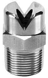 BETE FOG NOZZLE 1/4 Pipe, 120&deg; Spray Angle, Grade 303 Stainless Steel, Standard Fan Nozzle