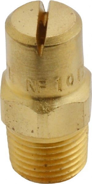 BETE FOG NOZZLE 1/8 Pipe, 120&deg; Spray Angle, Brass, Standard Fan Nozzle