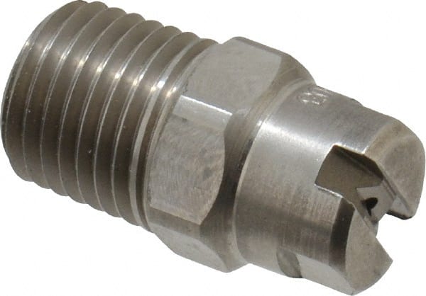 BETE FOG NOZZLE 1/4 Pipe, 30&deg; Spray Angle, Grade 303 Stainless Steel, Standard Fan Nozzle