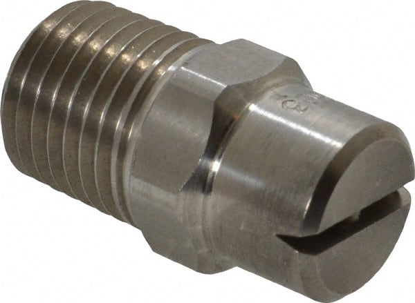 BETE FOG NOZZLE 1/4 Pipe, 120&deg; Spray Angle, Grade 303 Stainless Steel, Standard Fan Nozzle