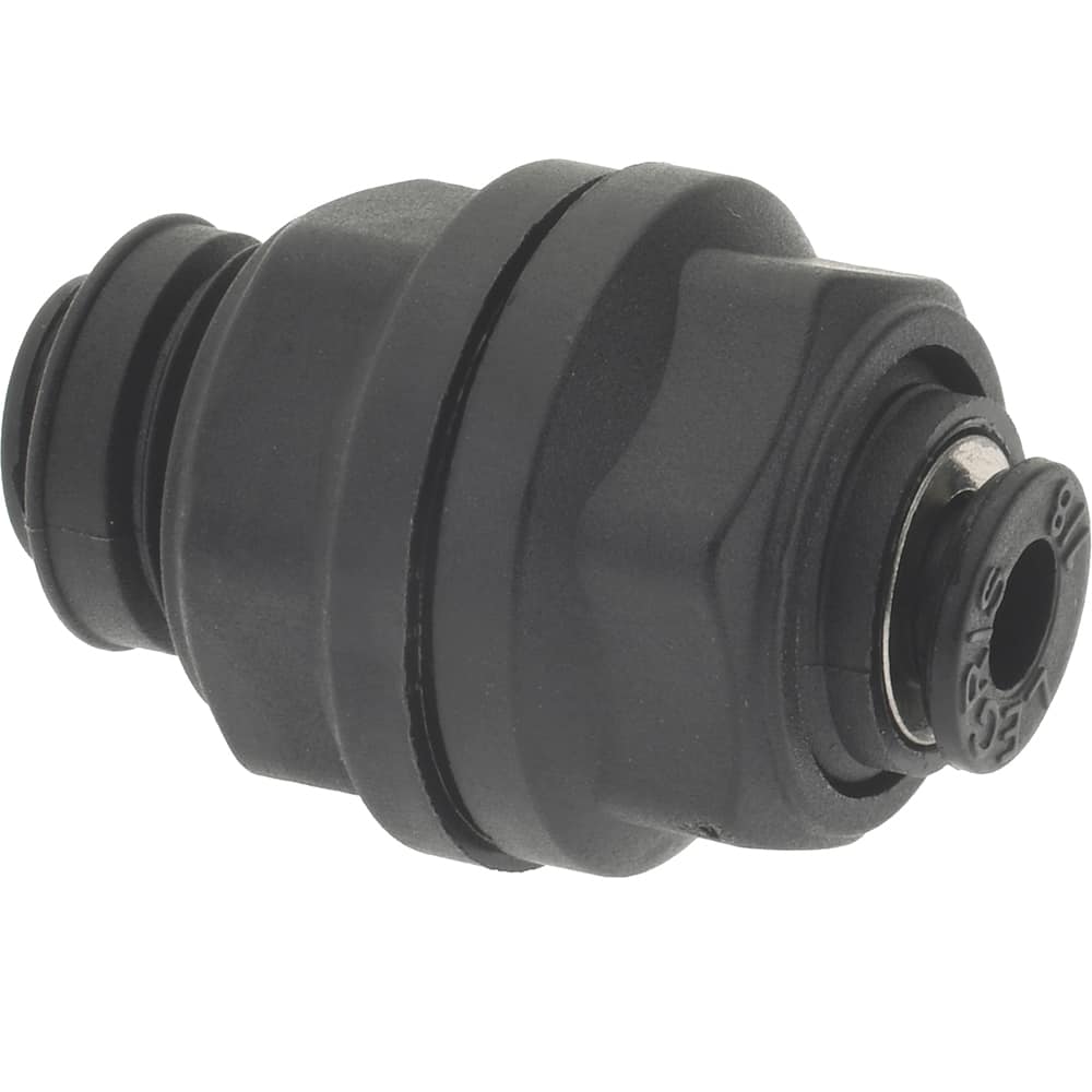 LEGRIS Plastic PushToConnect Tube Fittings; Type: Bulkhead Union ; Tube Outside Diameter (Inch): 1/8 ; Maximum Working Pressure (psi): 290.00 ; Material: Glass Reinforced Nylon ; Maximum Work Temperature (F): 175 ; Minimum Work Temperature (F): 4