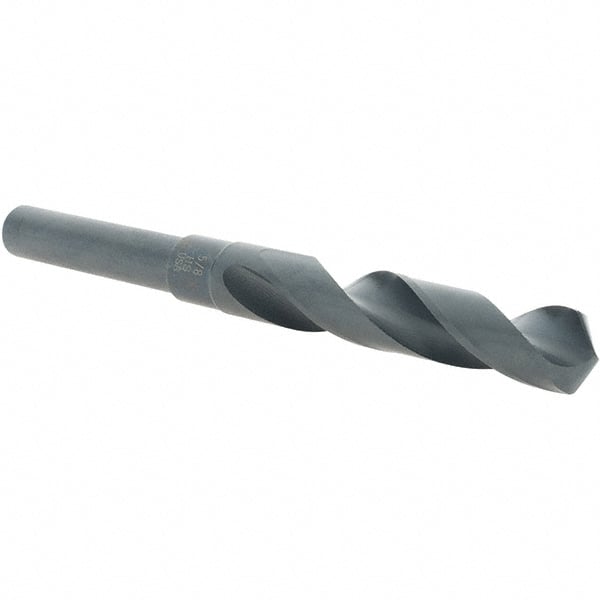 CLE-LINE 5/8 Drill, 118&deg; Point, High Speed Steel Silver Deming & Reduced Shank Drill Bit