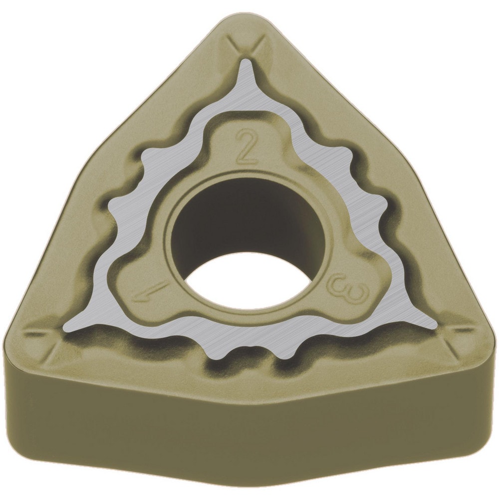 MITSUBISHI Turning Inserts; Insert Style: WNMG ; Insert Size Code: 4 ; Insert Shape: Trigon 800 ; Included Angle: 80.00 ; Inscribed Circle (Decimal Inch): 0.5000 ; Corner Radius (Decimal Inch): 0.0312