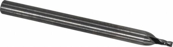 ROBBJACK 0.047, 0.0705 LOC, 1/8 Shank Diam, 11/2 OAL, 4 Flute, Solid Carbide Square End Mill