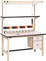 MSC 60 Wide x 30 Deep x 30 High, Plastic Laminate Workbench