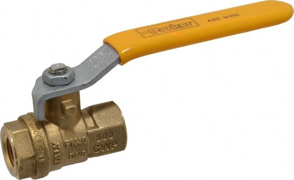 PARKER 1/4 Pipe, Brass Standard Ball Valve