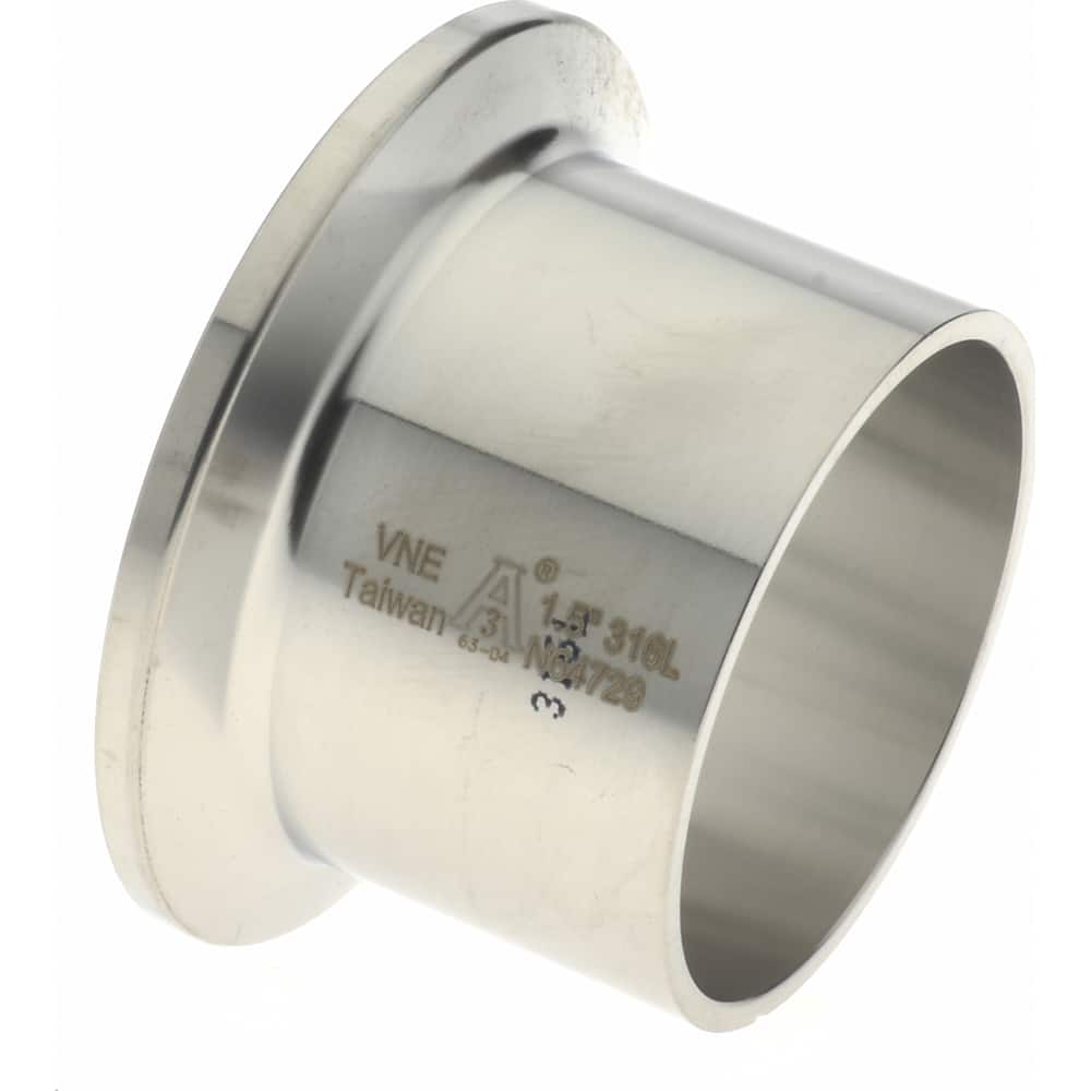 VNE 11/2 Clamp Style Sanitary Stainless Steel Pipe Welding Ferrule