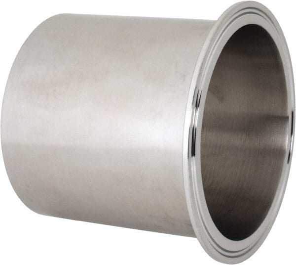 VNE 4 Clamp Style Sanitary Stainless Steel Pipe Long Tank Welding Ferrule