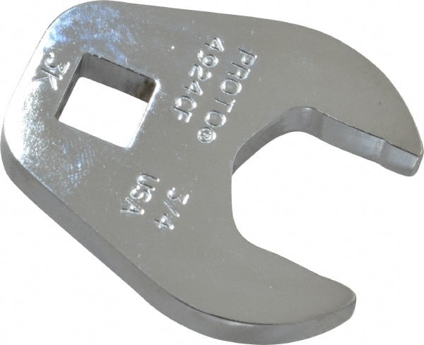 PROTO 3/4 3/8 Drive Chrome Open End Crowfoot Wrench