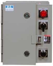 EATON CUTLER-HAMMER 480 Coil VAC, 27 Amp, NEMA Size 1, Nonreversible Enclosed Enclosure NEMA Motor Starter