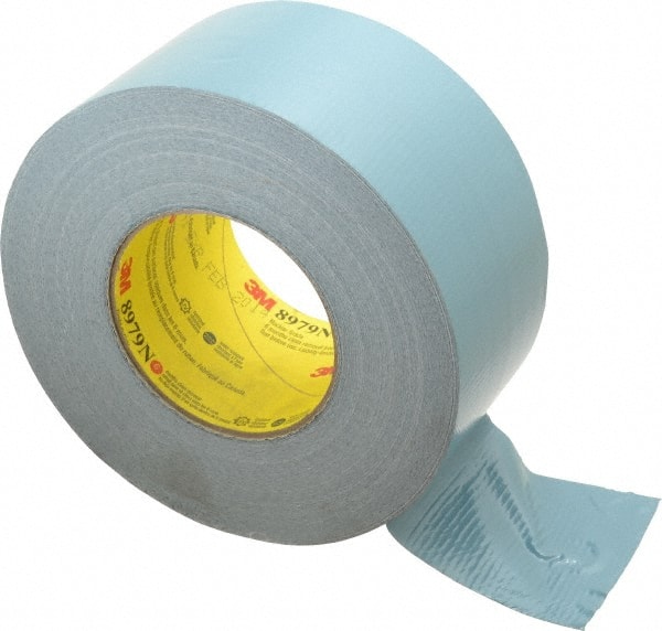 3M MMM 55m x 3 x 12.1 mil Blue Polyethylene Film Duct Tape