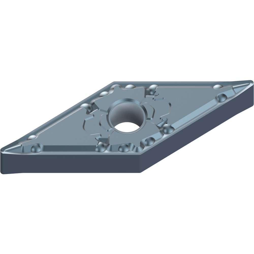 MITSUBISHI Turning Inserts; Insert Style: VNMG ; Insert Size Code: 3 ; Insert Shape: Rhombic 350 ; Included Angle: 35.00 ; Inscribed Circle (Decimal Inch): 0.3750 ; Corner Radius (Decimal Inch): 0.0079