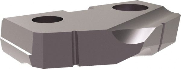 ALLIED MACHINE AND ENGINEERING 11/16 Diam 132&deg; Seat Size 2 Spade Drill Insert