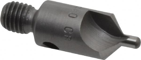 MSC 11/8 OAL, 3/8 Head Diam, 2 Flute, 100&deg; Incl Angle, Integral Pilot, Adjustable Stop Countersink