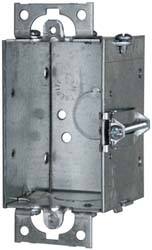 COOPER CROUSE-HINDS 3 x 2 x 2 Steel Rectangular Switch Box