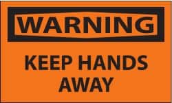 NMC 5 Qty 1 Pack Accident Prevention Label, Header: WARNING
