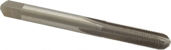 MSC INDUSTRIAL 1/440 UNS H2 4Flute Bright Finish High Speed Steel Straight Flute Standard Hand Tap