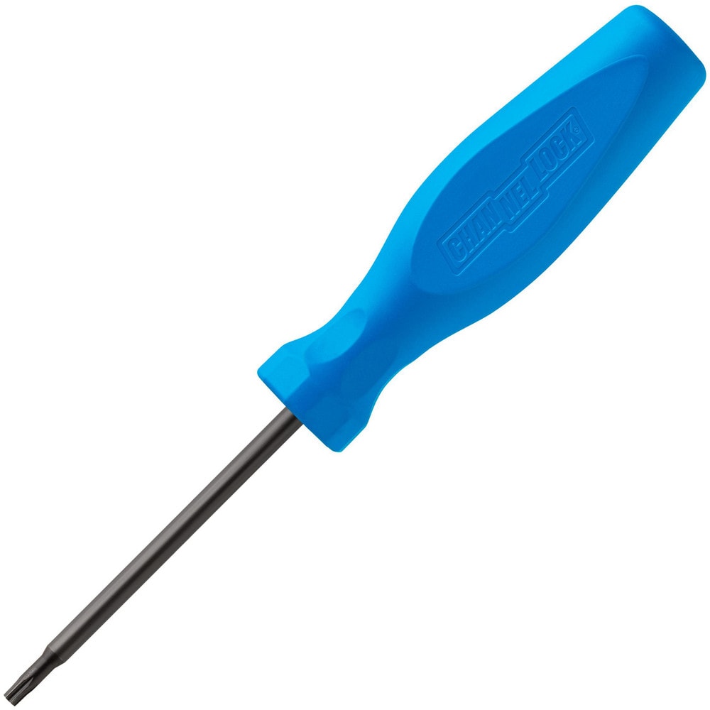 CHANNELLOCK Torx Drivers; End Type: Torx ; Torx Size: T15 ; Handle Type: Standard ; Tip Material: Alloy Steel ; Handle Material: Molded TriLobe ; Finish: Black Nitride