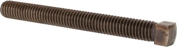 MSC INDUSTRIAL 3/816 UNC, 31/2 Length Under Head, Cup Point Set Screw