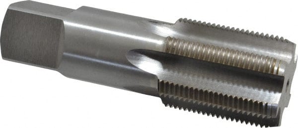 MSC INDUSTRIAL 19/16 12 UNS H5 6Flute Bright Finish High Speed Steel Straight Flute Standard Hand Tap