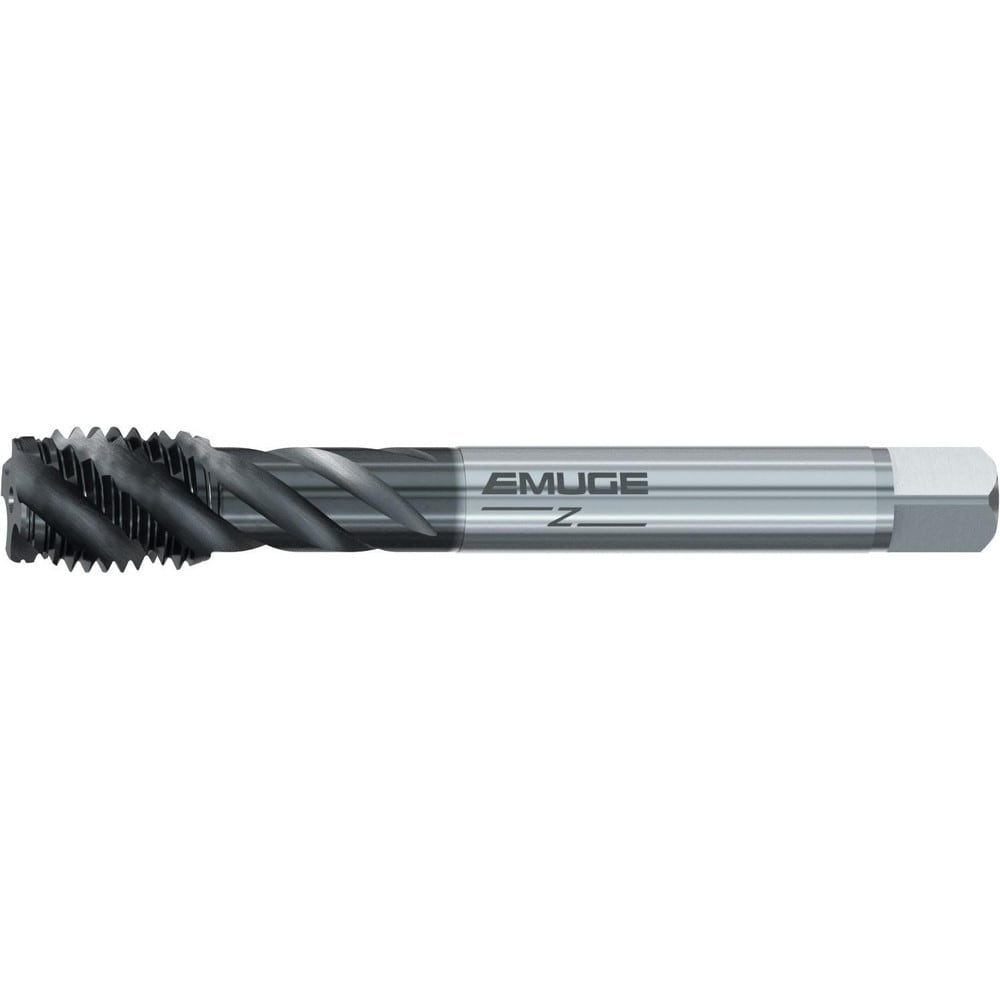 EMUGE Spiral Flute Taps; Thread Size (Inch): 1/420 ; Thread Standard: UNC ; Chamfer: Plug ; Material: Cobalt ; Thread Limit: H7 ; Coating/Finish: GLT1