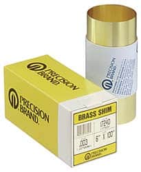 PRECISION BRAND 100 Inch Long x 6 Inch Wide x 0.001 Inch Thick, Roll Shim Stock