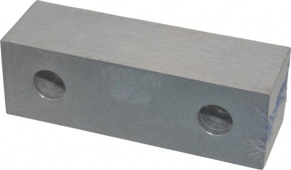 GIBRALTAR 61/8 Wide x 2 High x 1 Thick, Flat/No Step Vise Jaw