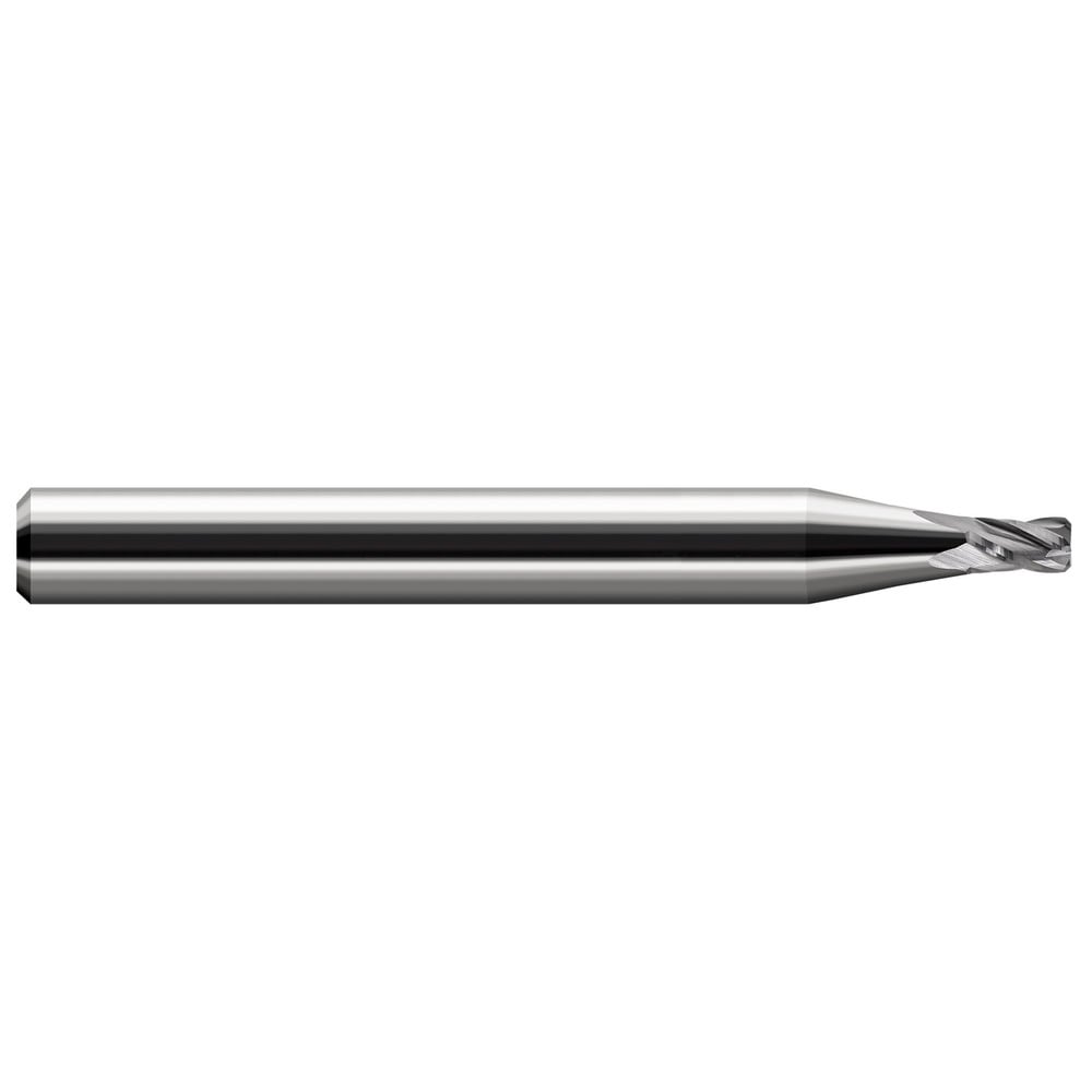 HARVEY TOOL Corner Radius & Corner Chamfer End Mills; Mill Diameter (Inch): 1/8 ; Mill Diameter (Decimal Inch): 0.1250 ; Number Of Flutes: 4 ; Single Or Double End: Single ; End Mill Material: Solid Carbide ; Length of Cut (Inch): 3/16