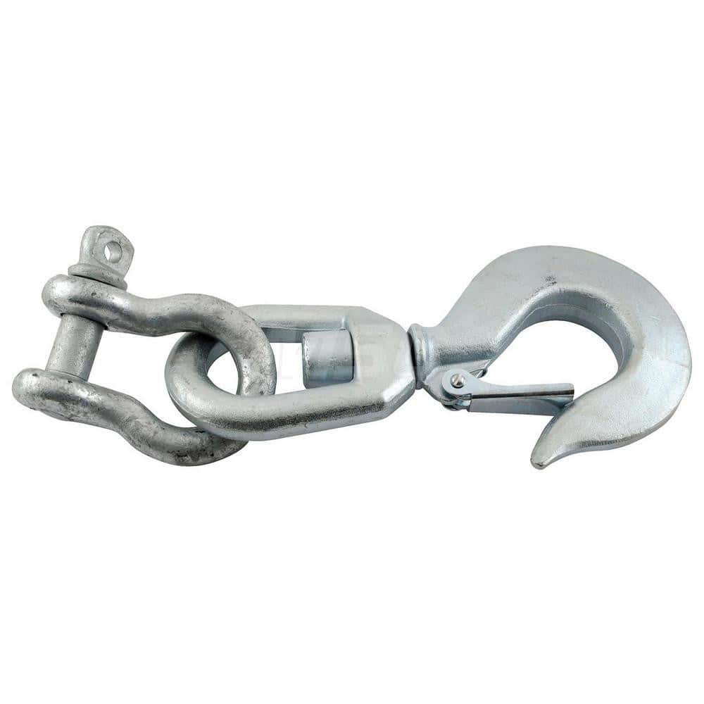 VESTIL MANUFACTURING Swivel Hook with Shackle 10k