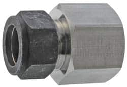 PARKER 5/8 Tube OD x 3/8 NPT Stainless Steel Compression Tube Female Connector
