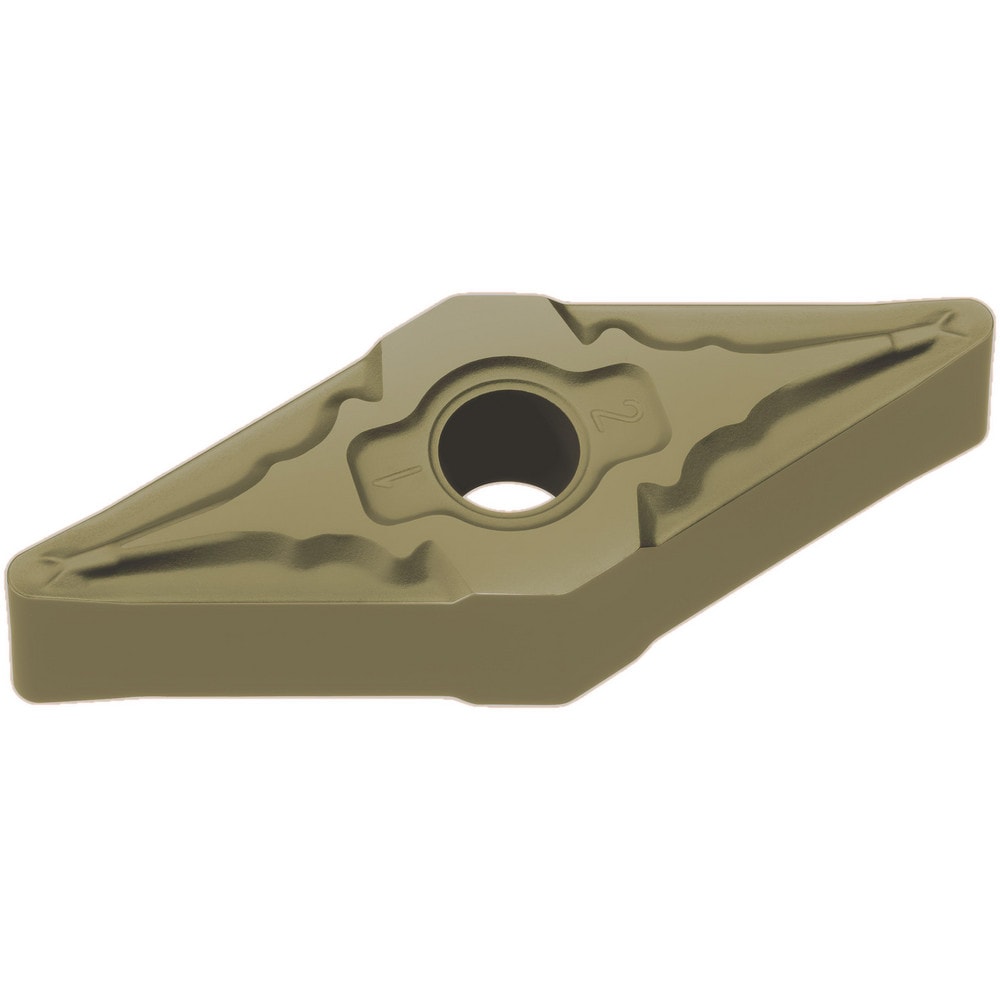 MITSUBISHI Turning Inserts; Insert Style: VNMG ; Insert Size Code: 3 ; Insert Shape: Rhombic 350 ; Included Angle: 35.00 ; Inscribed Circle (Decimal Inch): 0.3750 ; Corner Radius (Decimal Inch): 0.0156
