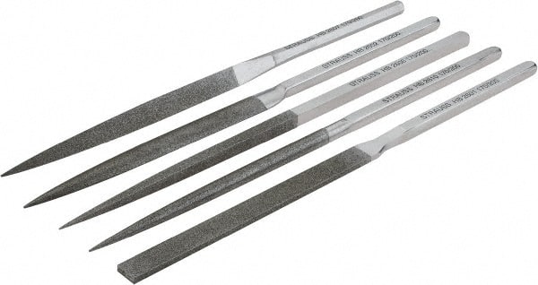 STRAUSS 5 Piece Diamond Pattern File Set