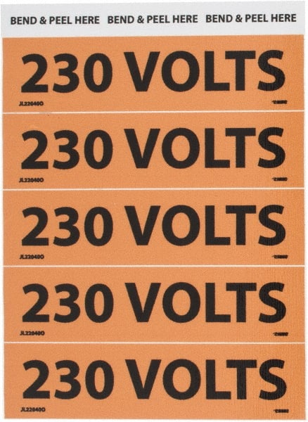 NMC 25 Qty 1 Pack Electrical Markers Label