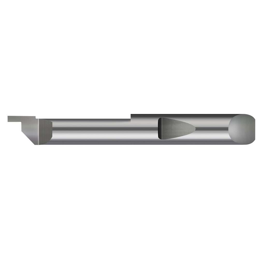 MICRO 100 Grooving Tools; Grooving Tool Type: Face ; Cutting Direction: Right Hand ; Groove Width (Decimal Inch): 0.0930 ; Shank Diameter (Inch): 3/8 ; Overall Length (Decimal Inch): 2.5000 ; Finish: Uncoated
