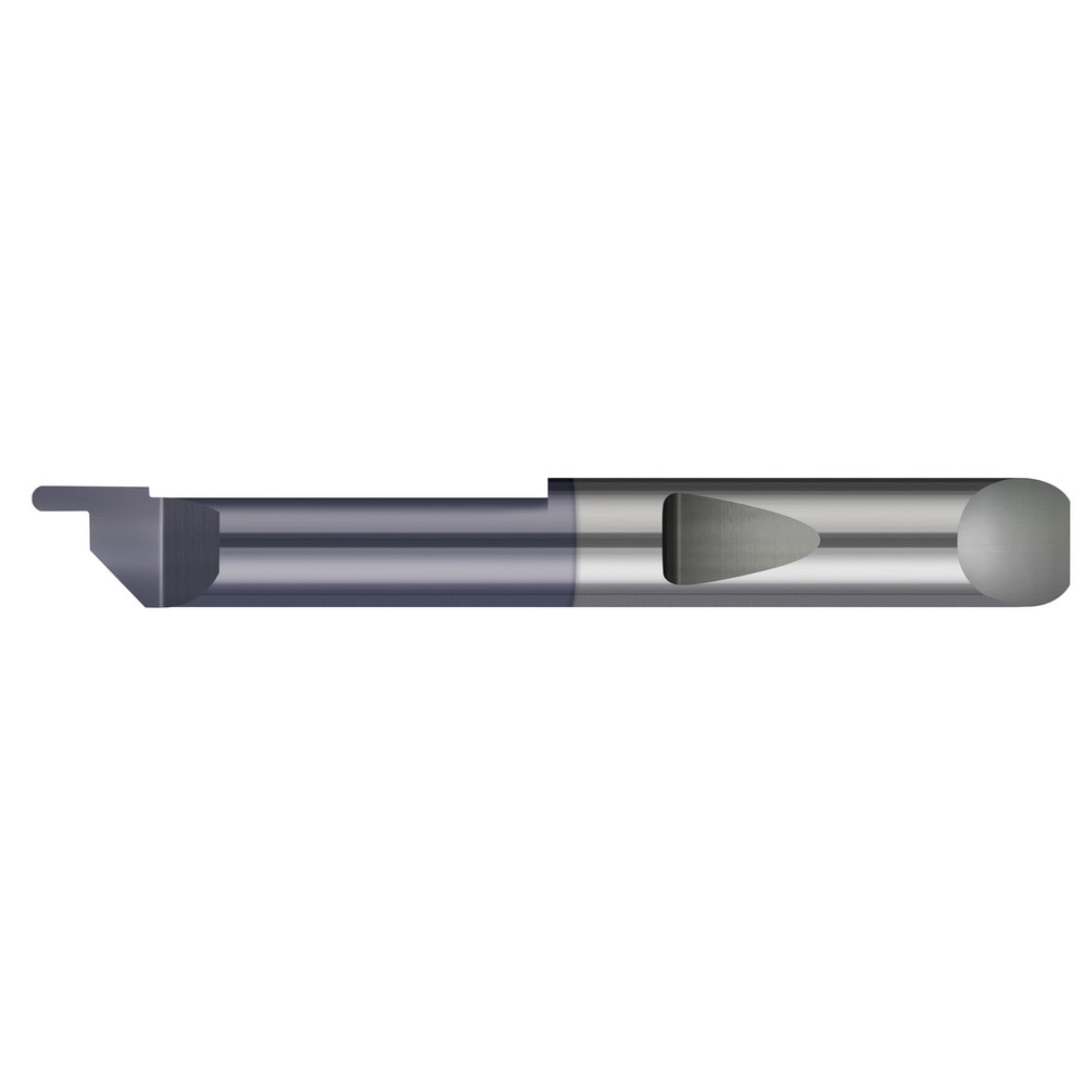 MICRO 100 Grooving Tools; Grooving Tool Type: Face ; Cutting Direction: Right Hand ; Groove Width (Decimal Inch): 0.0300 ; Shank Diameter (Inch): 5/16 ; Overall Length (Decimal Inch): 2.5000 ; Radius (Decimal Inch): 0.0150