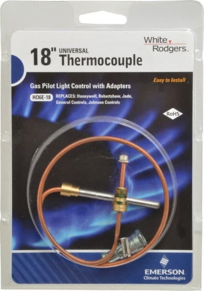 WHITE-RODGERS 18 Lead Length Universal Replacement HVAC Thermocouple