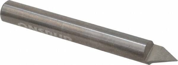 ONSRUD 0.01 Diam 1 Flute Solid Carbide 60&deg; Conical Point Engraving Cutter