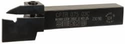 SECO 0.43 Max Depth, 3mm Min Width, External Right Hand Indexable Grooving/Cutoff Toolholder