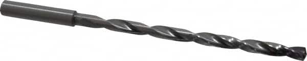 GUHRING Letter E (1/4) 140&deg; 2Flute Solid Carbide Extra Length Drill Bit