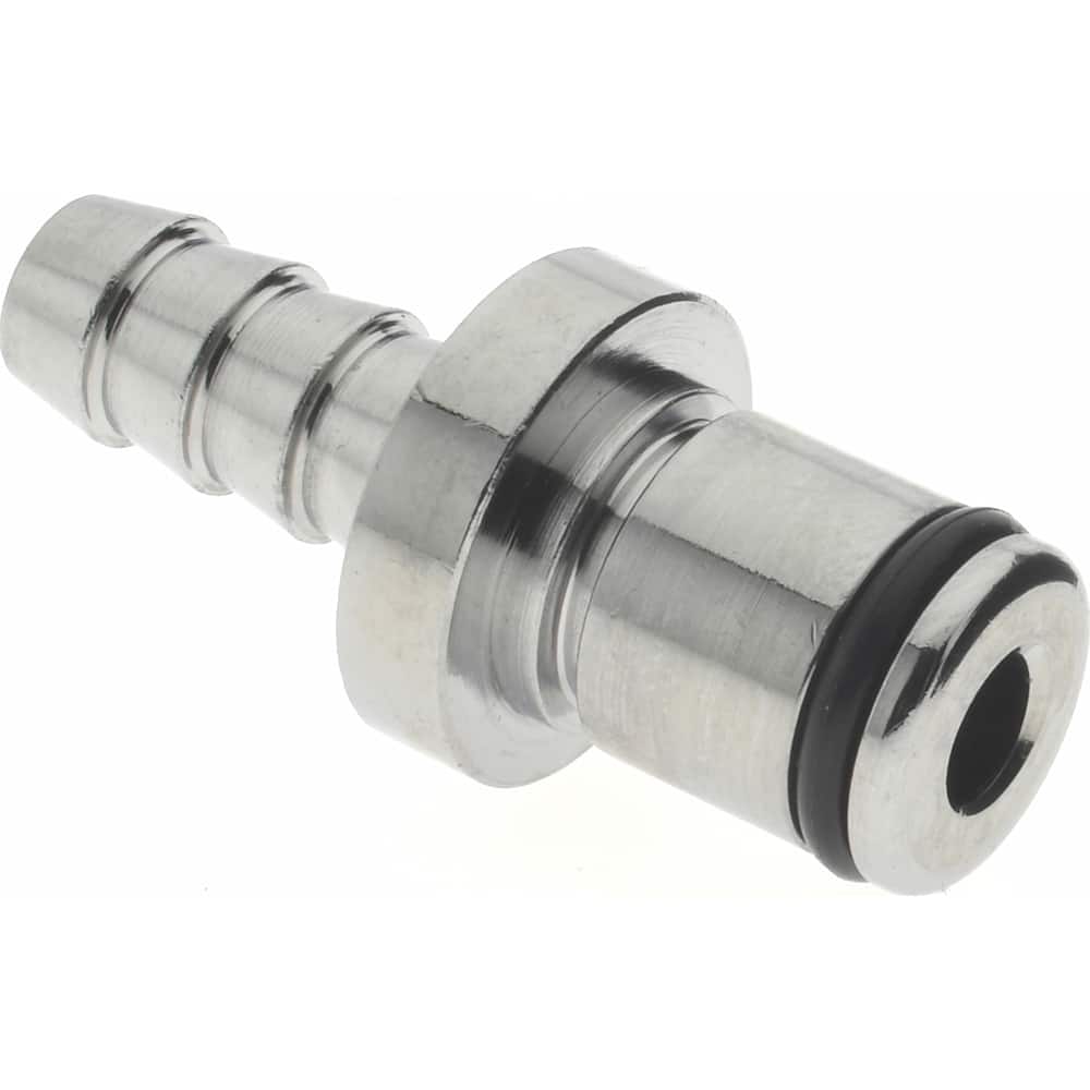 CPC COLDER PRODUCTS 1/4 Inside Tube Diam, Brass, Quick Disconnect, Hose Barb Inline Coupling Insert